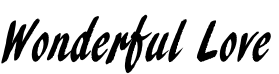 Wonderful Love
